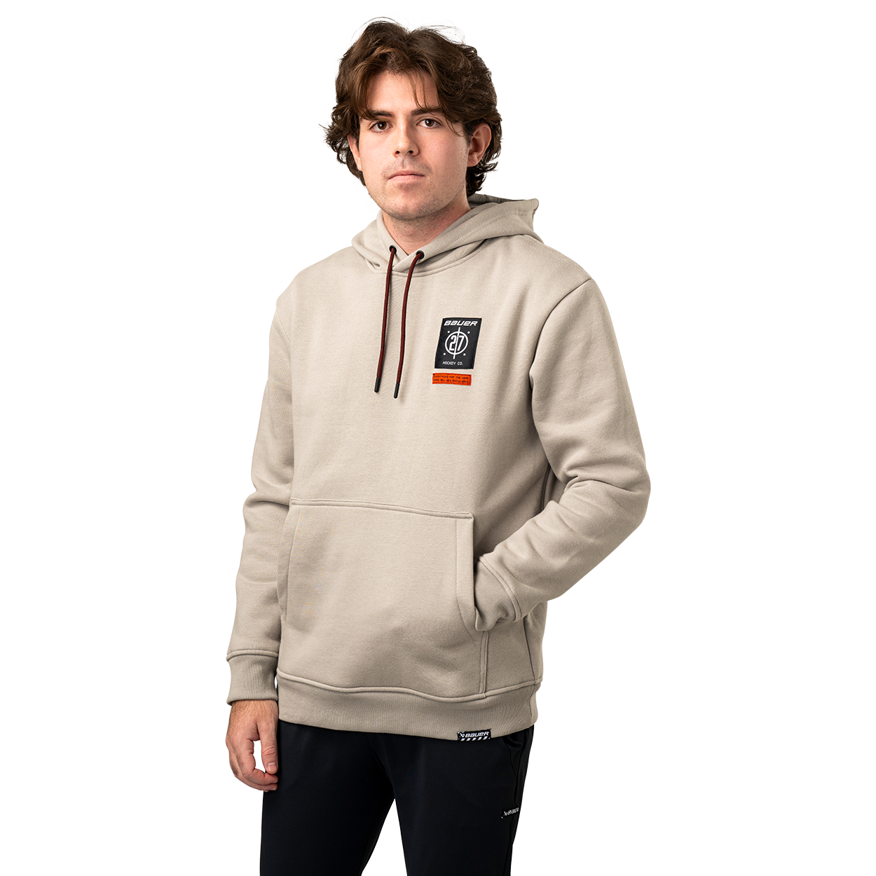 BAUER LINED FLEECE HOODIE SENIOR