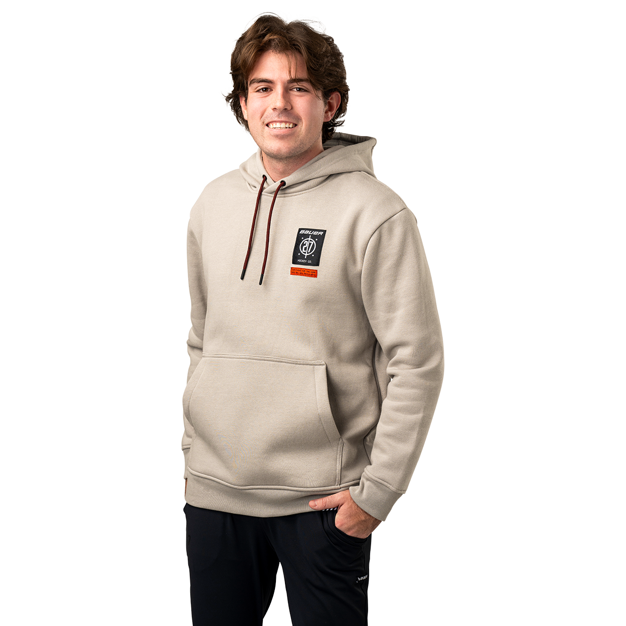 BAUER LINED FLEECE HOODIE SENIOR