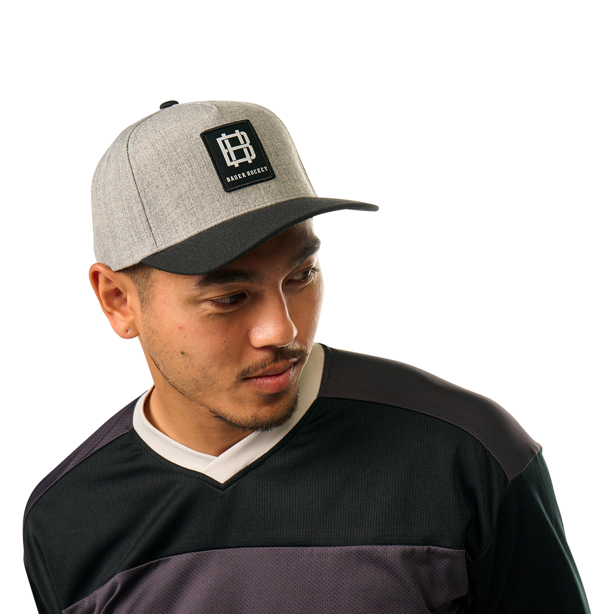 BAUER TWOTONE A FRAME HAT