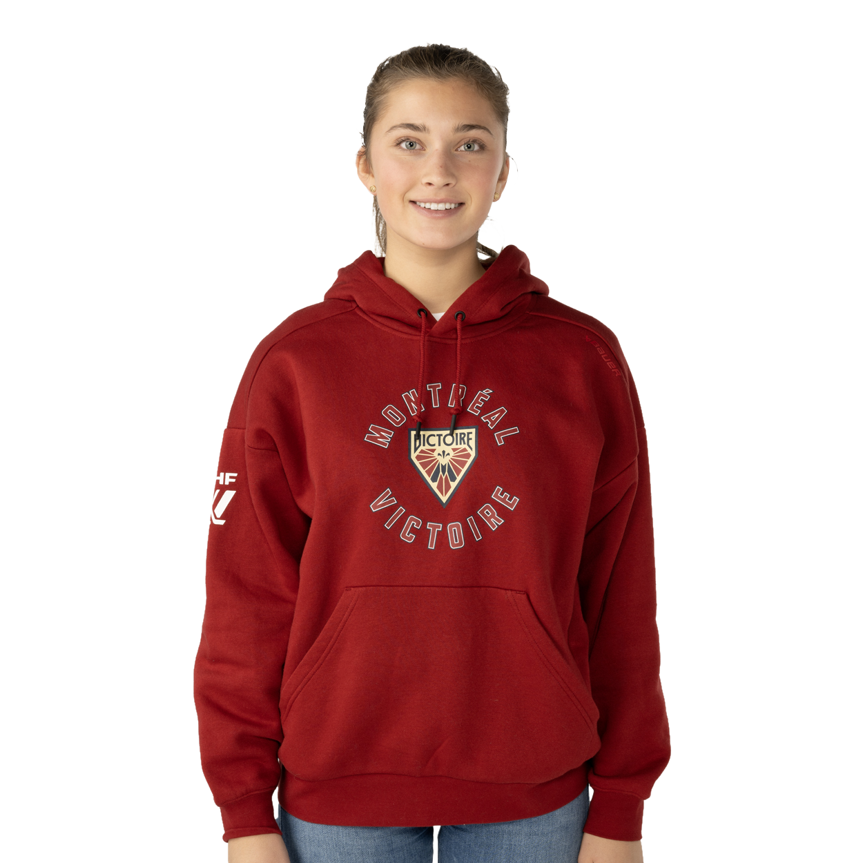 BAUER PWHL TEAM ULTIMATE HOODIE WOMENS MONTREAL VICTOIRE