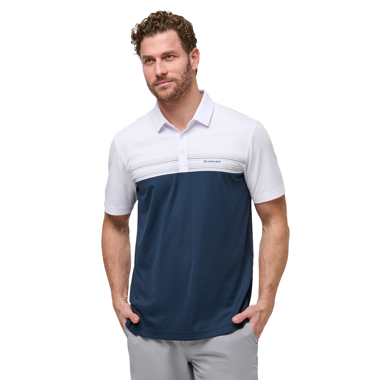 BAUER TRAVIS MATHEW PUCK DROP POLO