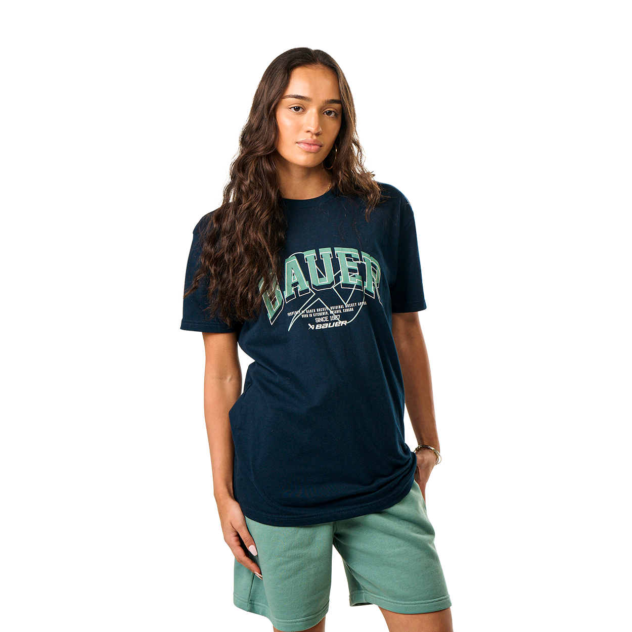 BAUER COLLEGIATE TEE