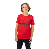 BAUER CORE SHORTSLEEVE LOCKUP TEE YOUTH