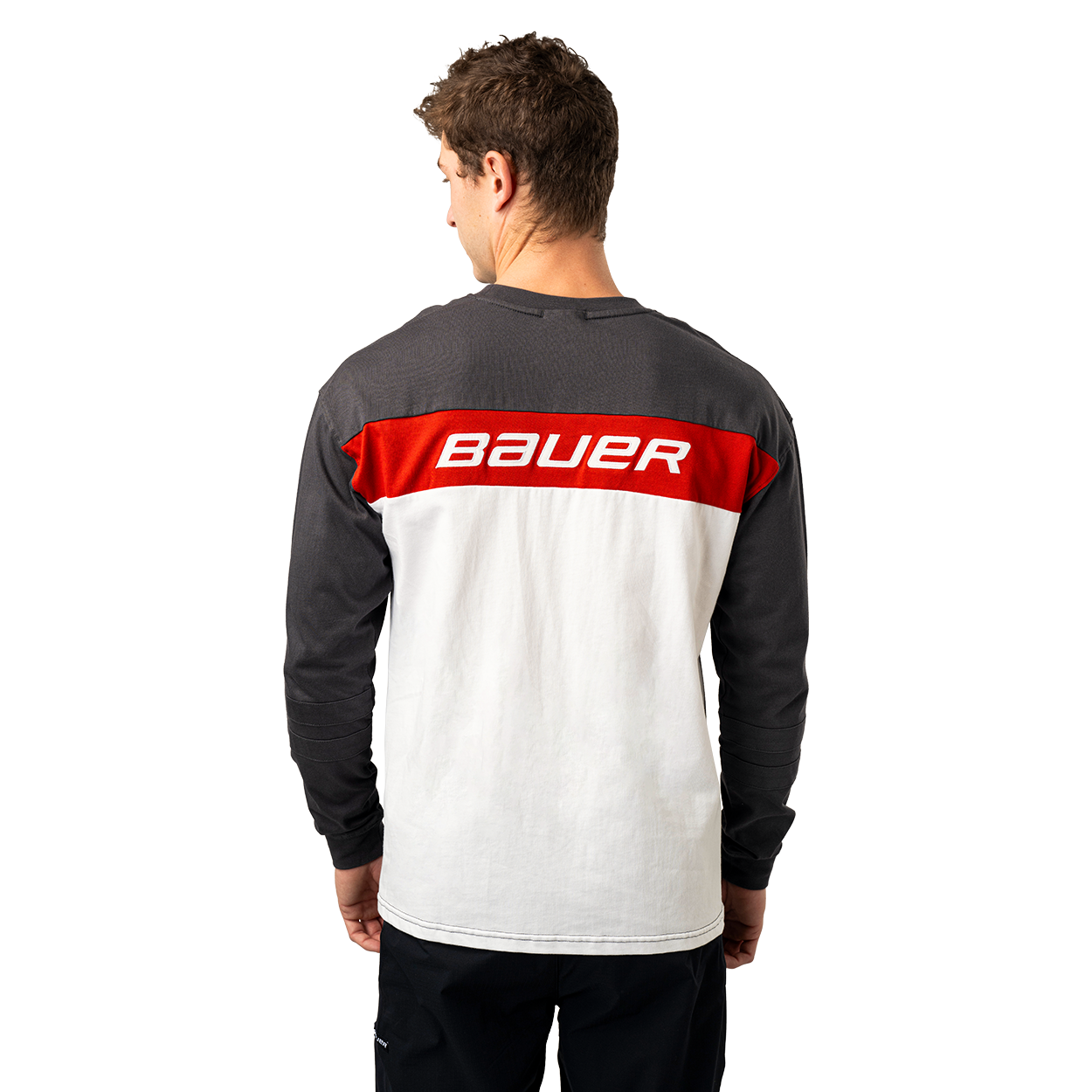 BAUER GAMECHANGER LONGSLEEVE TEE SENIOR