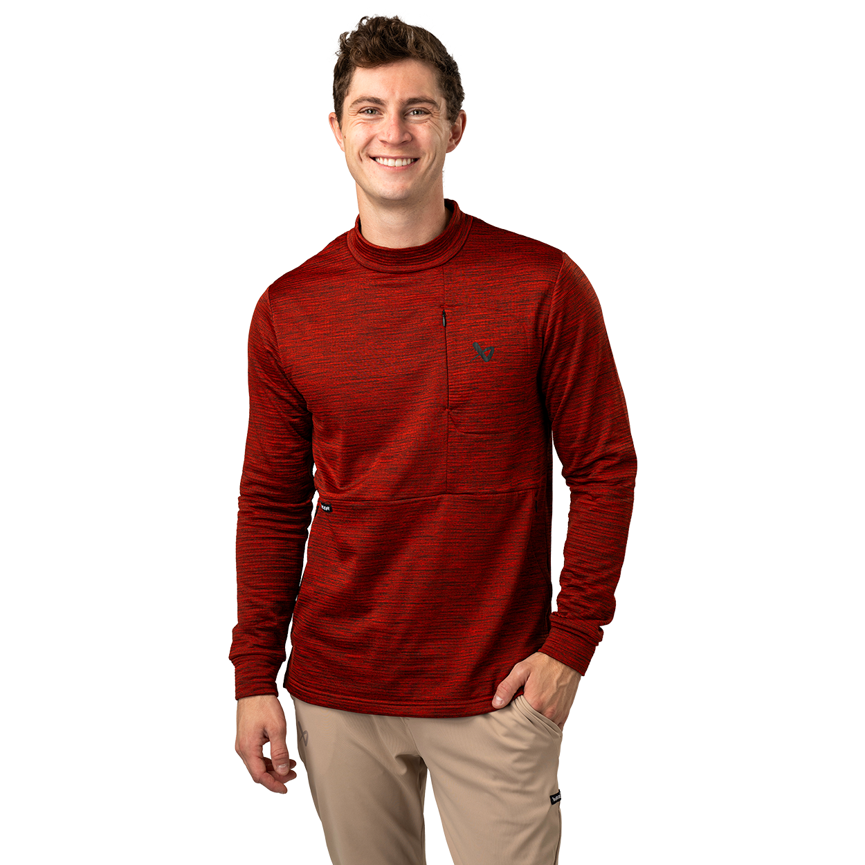 BAUER FLC MOCK NECK LONGSLEEVE SENIOR