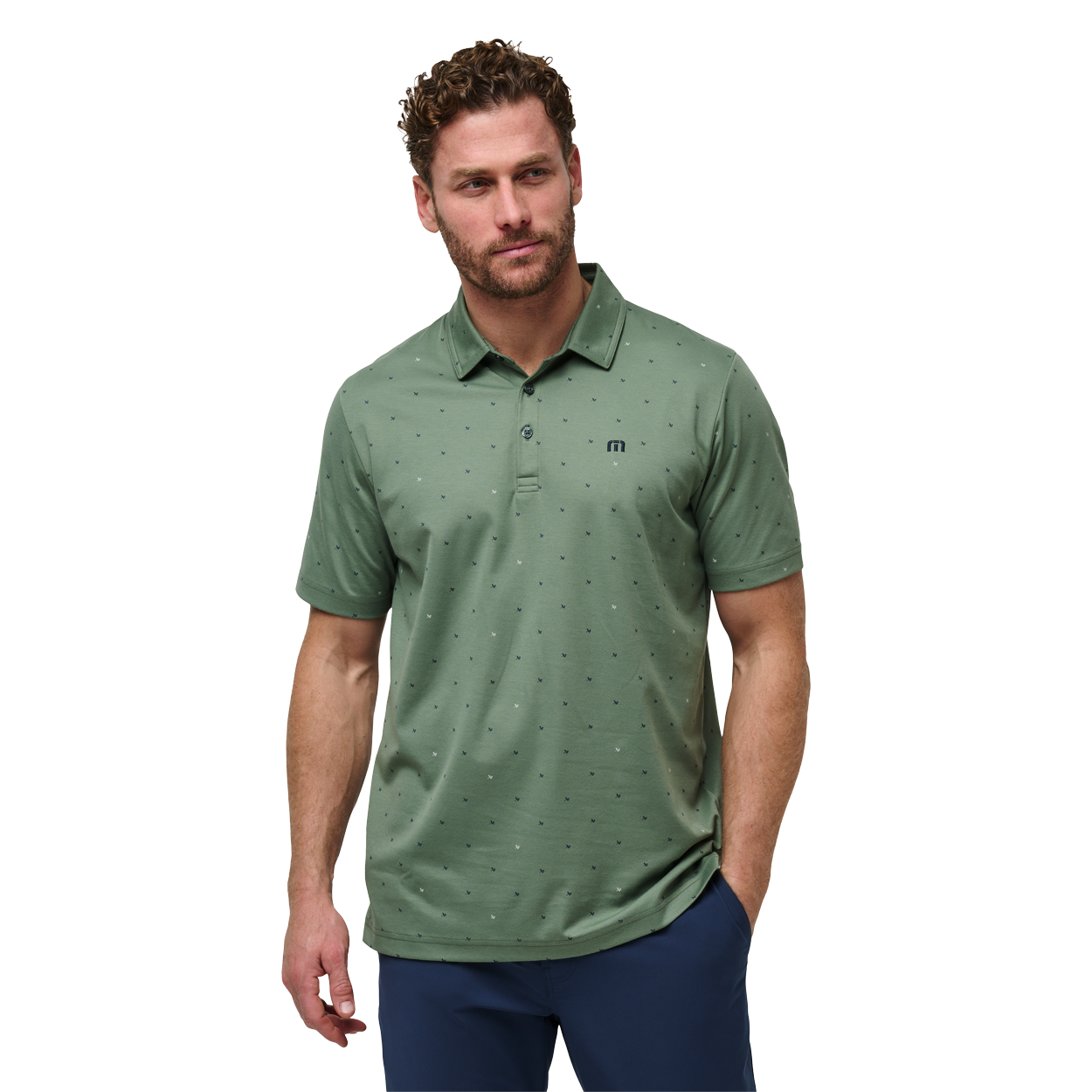 BAUER TRAVIS MATHEW ON THE SCREWS POLO