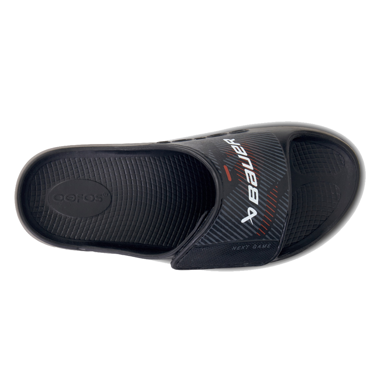 Bauer OOFOS Sport Flex Slide - Black