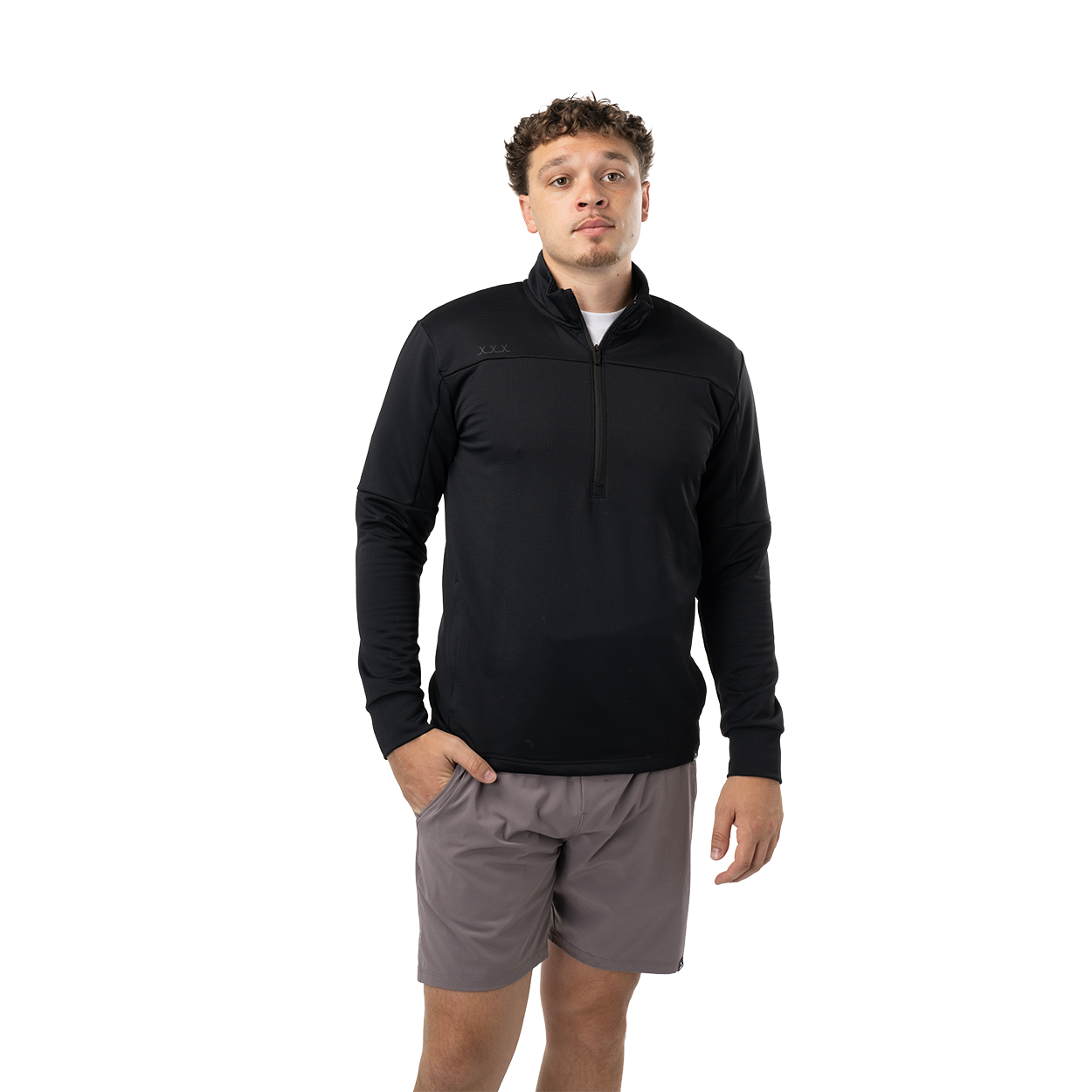 BAUER FLC CORE SHOWSTOPPER 1/4 ZIP SENIOR