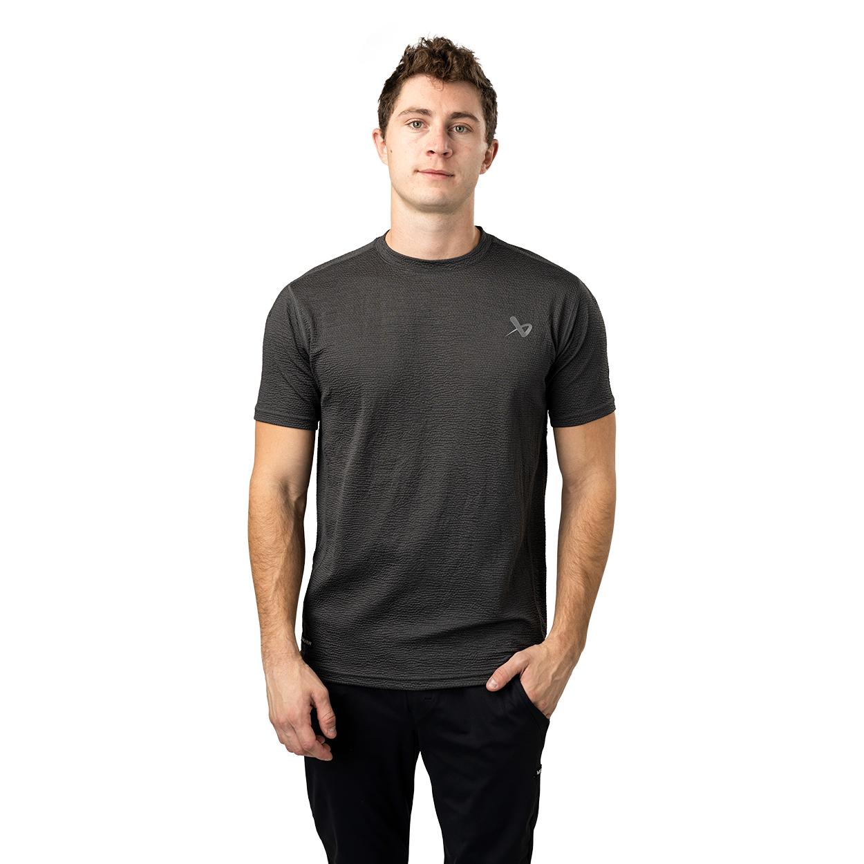 BAUER FLC TEXTURED TECH TEE SENIOR