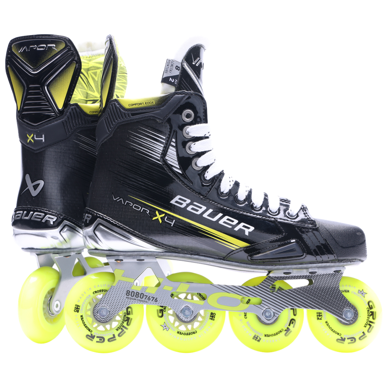 BAUER VAPOR X4 ROLLER HOCKEY SKATE INTERMEDIATE